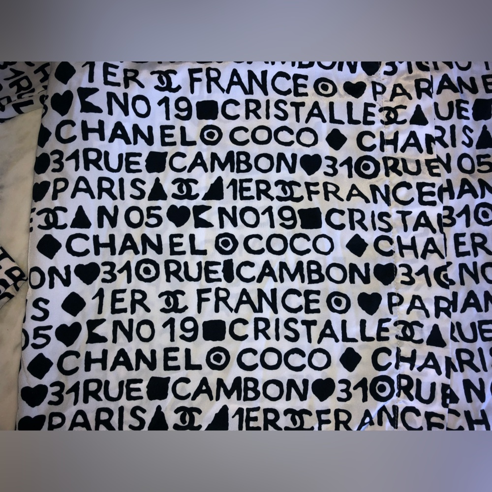 COCO CHANEL SHIRT, VINTAGE, SM - Picture 4 of 8